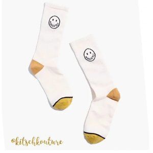 Happy Face Trouser Socks